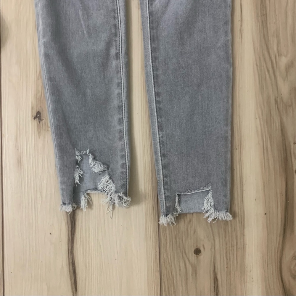 Grey American Eagle Jeggings - Picture 9 of 10